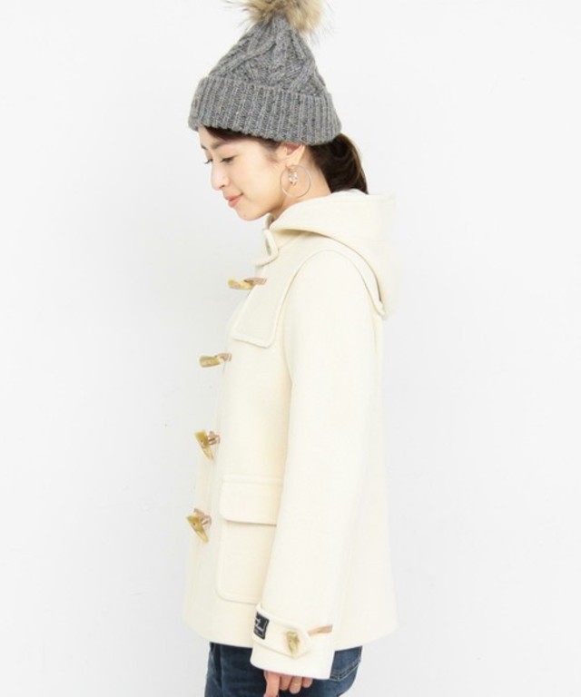 パイルメルトンショートダッフル