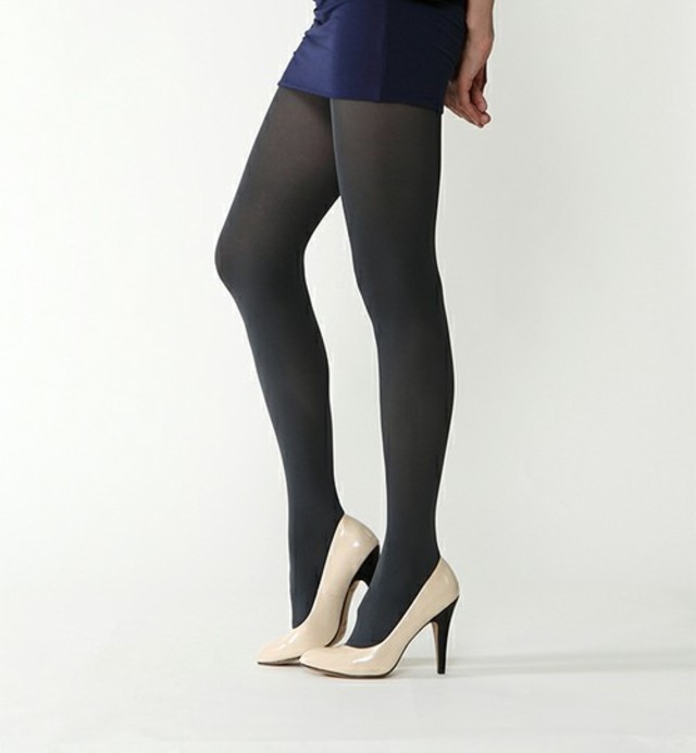 靴下屋　80デニールスポンディッシュタイツ