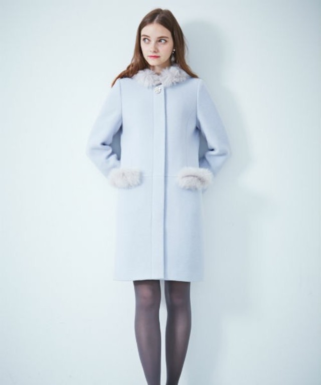 PROPORTION BODY DRESSING　ポケットファーフードコート