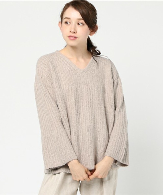 Mila Owen ベルスリーブニット