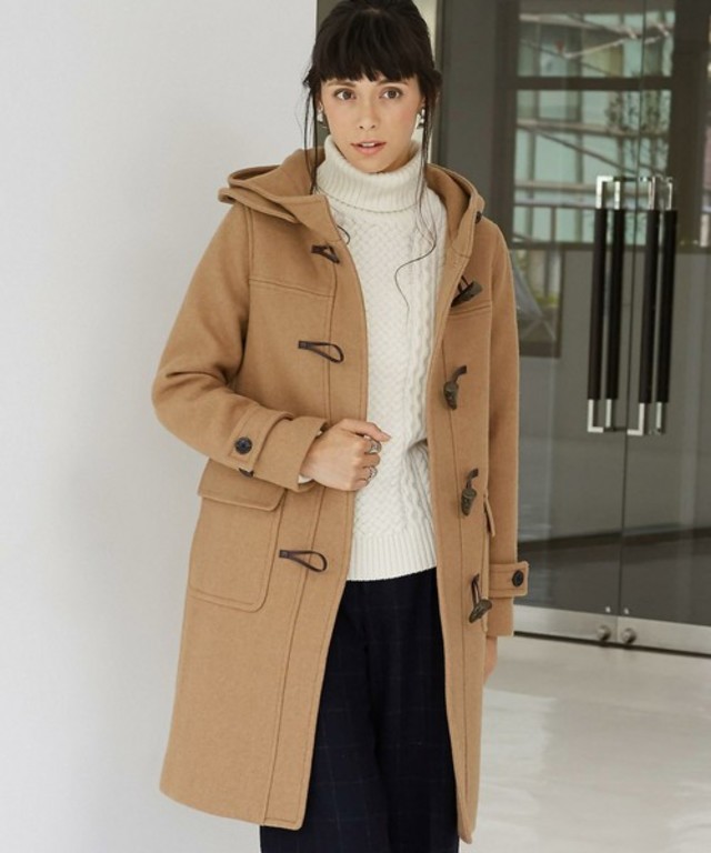 FACE MLTN ダッフルコート L glro