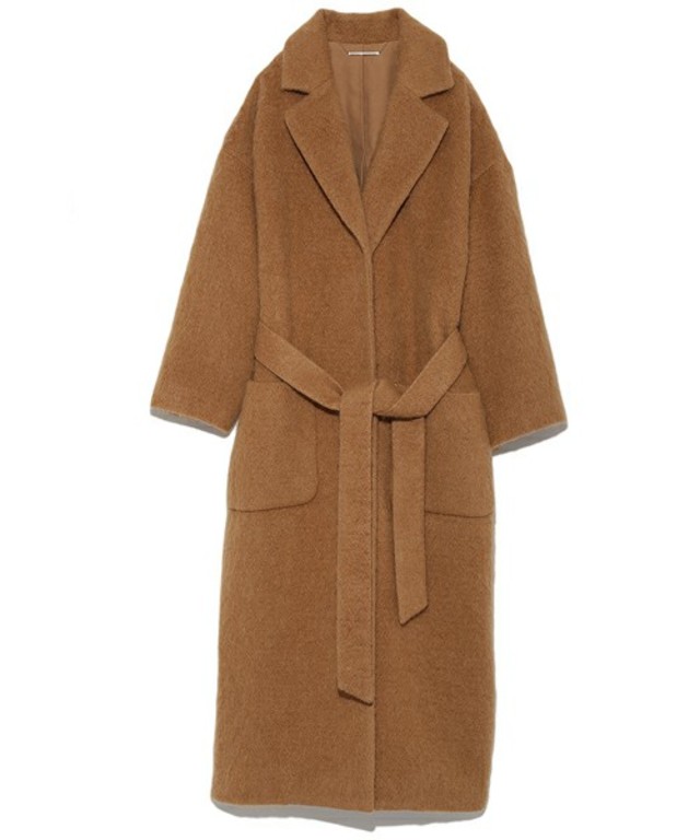 Mila Owen　ウールシャギーガウンコート