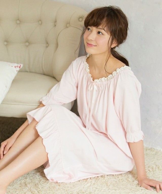 Room of A/シンプルレース　ワンピース