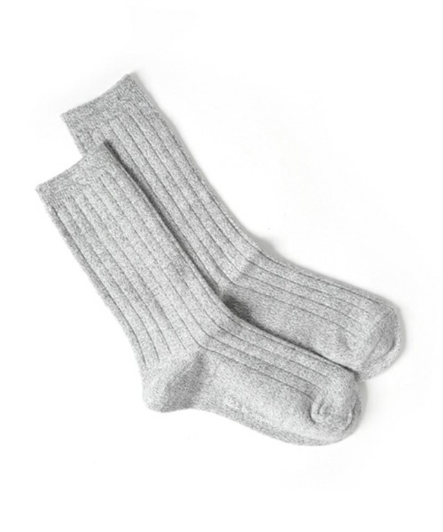 AZUL by moussy 　太リブクルーソックス