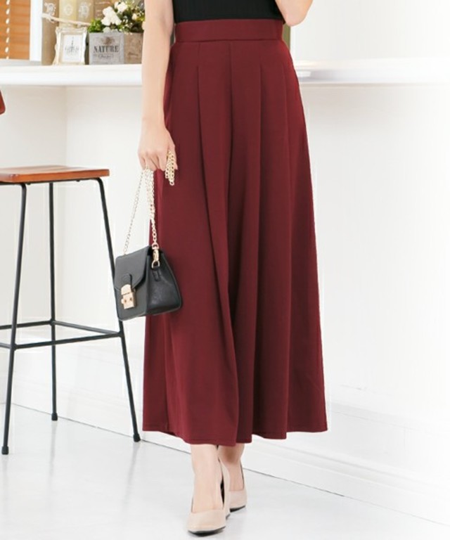 KOBE LETTUCE タック入りカットソーワイドパンツ