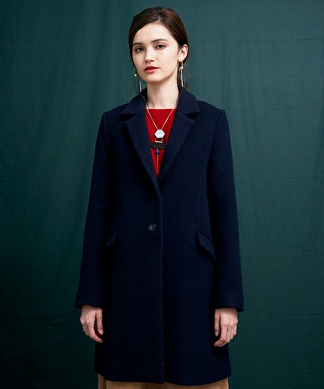 アンゴラカシミヤチェスターコート