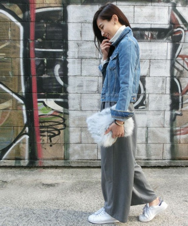 フェイクファーチェーンバッグ