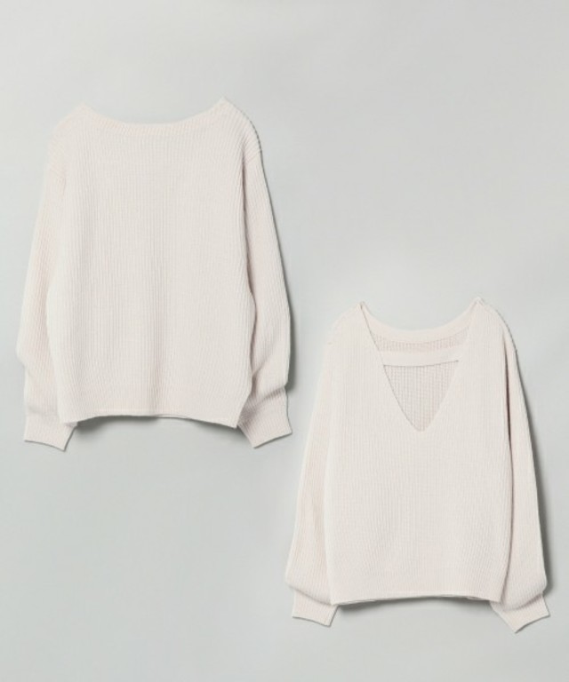 JEANASIS / バッグVプルオーバー