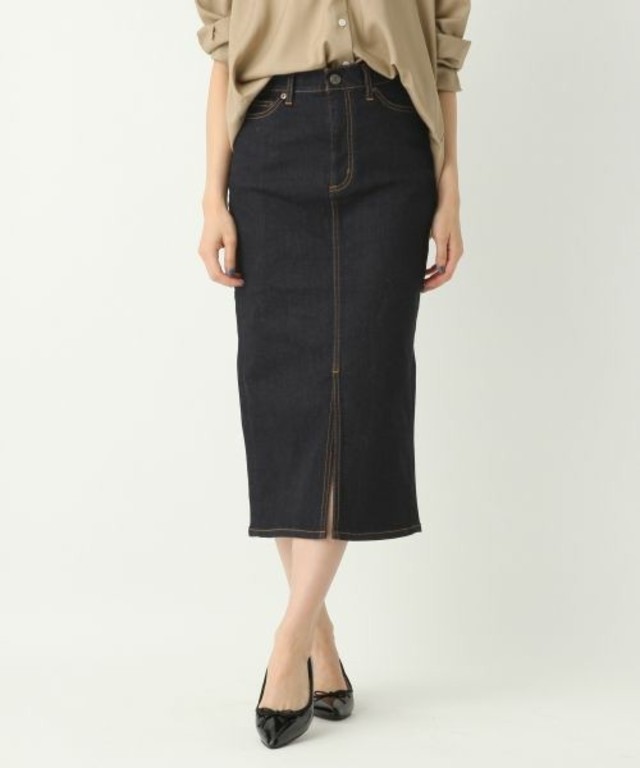 スリットデニムスカート 730030
