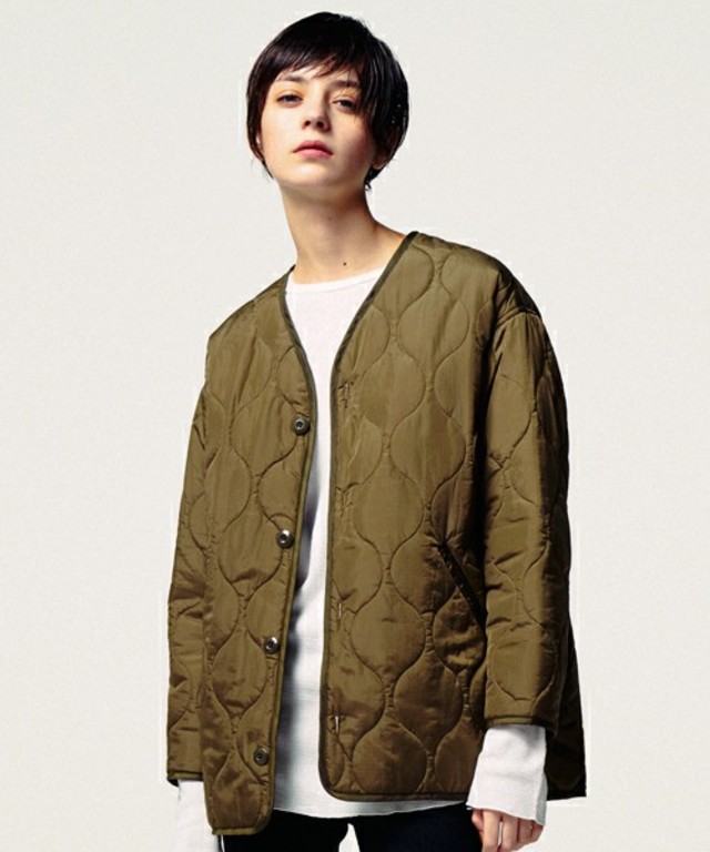リップストップ キルティングジャケット