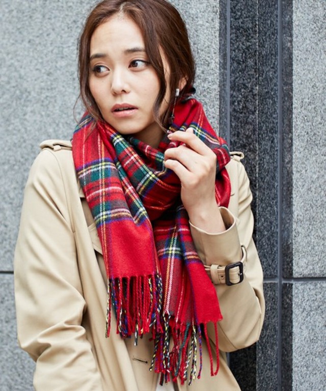 【WEB限定】チェックマフラー