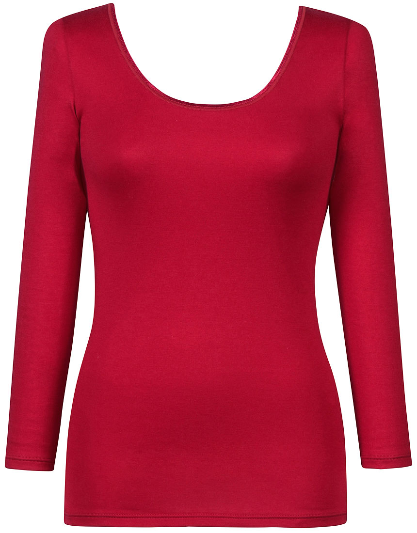 ＜ワコール＞ウイングニット 綿の贅沢（8分袖）