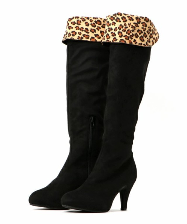 アジャスター付き 2way ニーハイブーツ