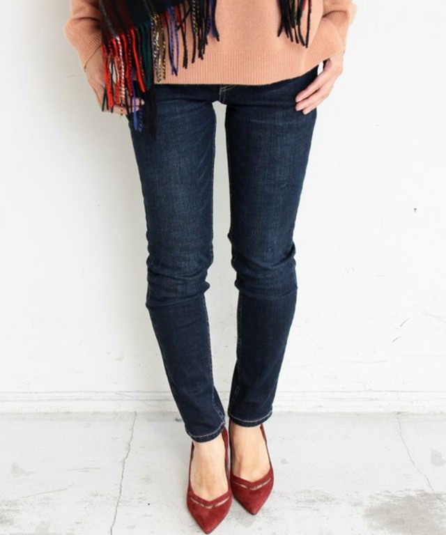 ストレッチデニムスキニーパンツ