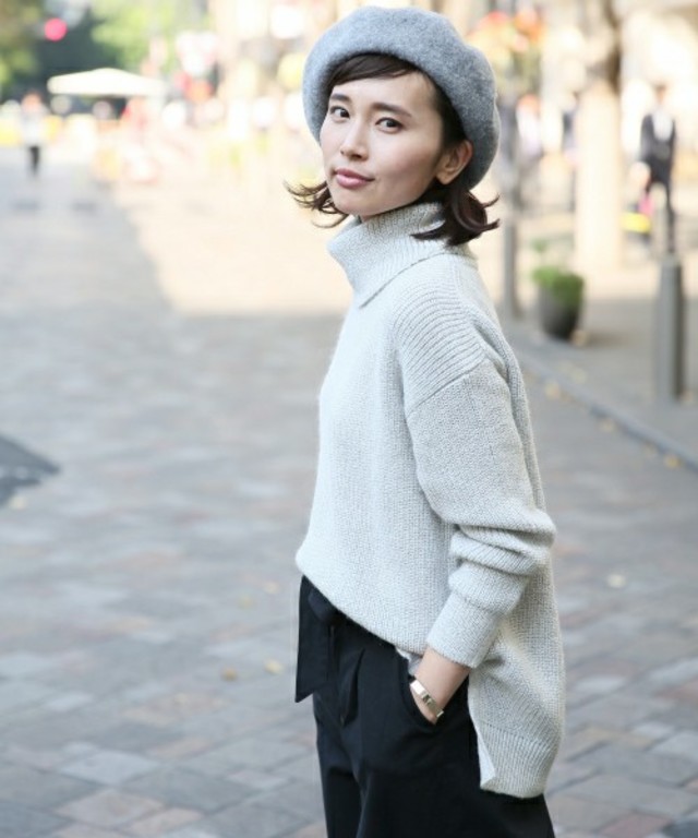 GLOBAL WORK 5ゲージアゼオフタートルチュニック