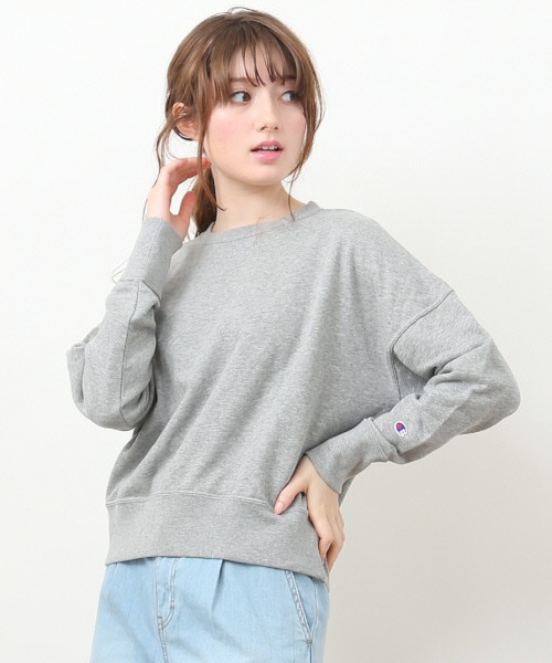 Champion別注 クルーネックSWEAT SHIRT