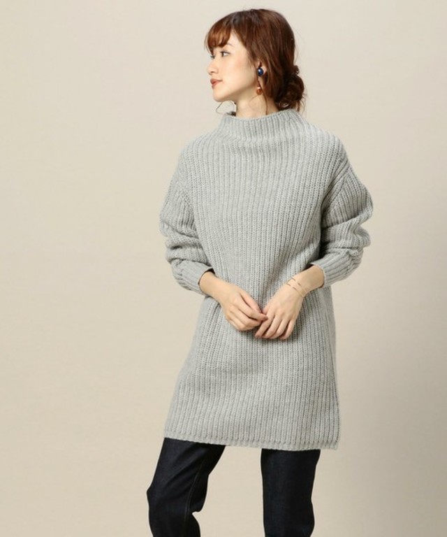 ローゲージニットワンピース