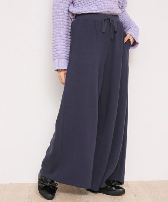 ウラケワイドパンツ
