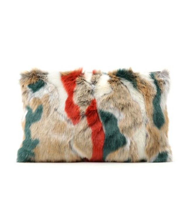 Re:EDIT　ビッグフェイクファークラッチバッグ