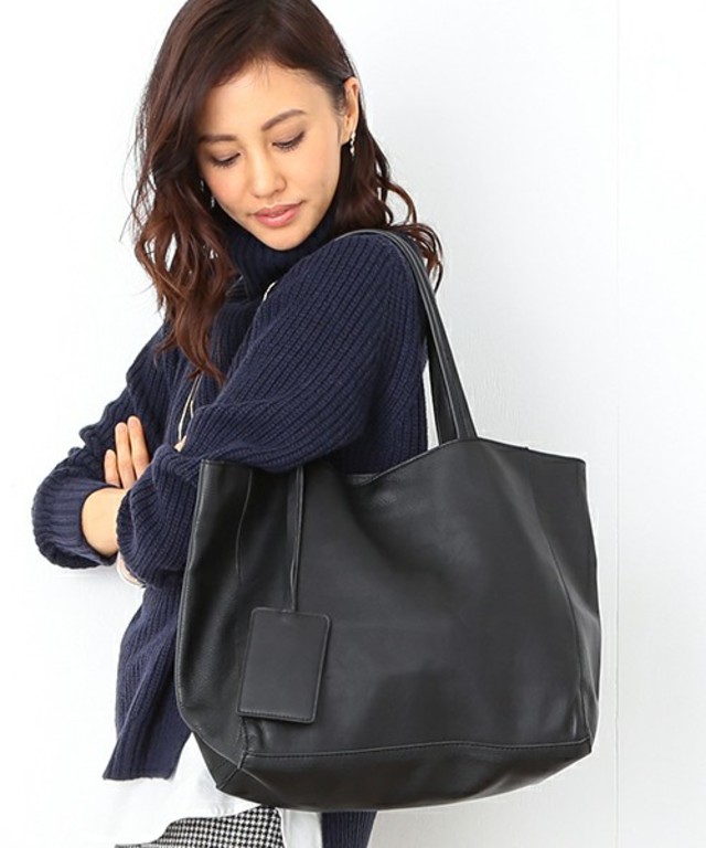 B:MING by BEAMS レザートートバッグ