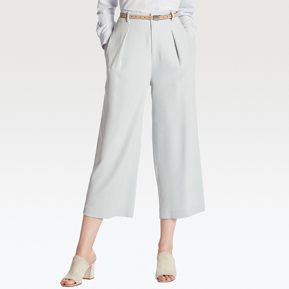 ドレープワイドアンクルパンツ