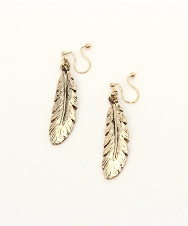 アンティークフェザーピアス＆イヤリング/アクセ