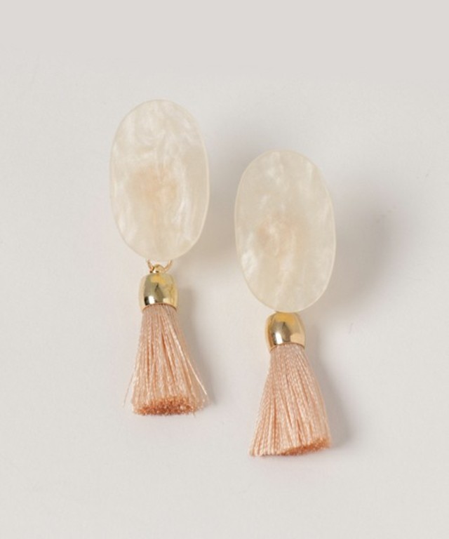 Bab Bou Jeloud / プレーンタッセルイヤリング