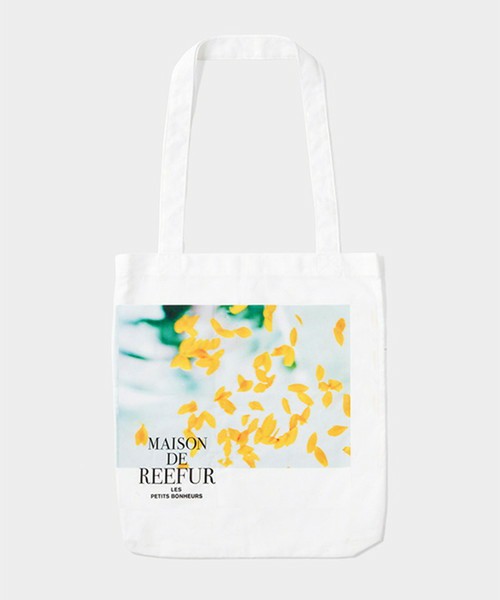 MAISON DE REEFUR アニバーサリー ボタニカルパターンプリント トートバッグ