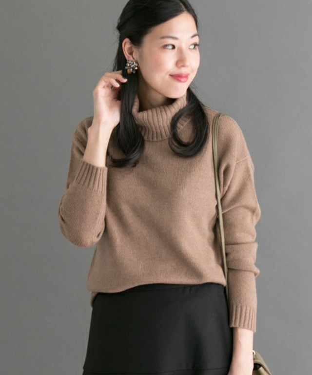 URBAN RESEARCH ROSSO　カシミヤタートルニット