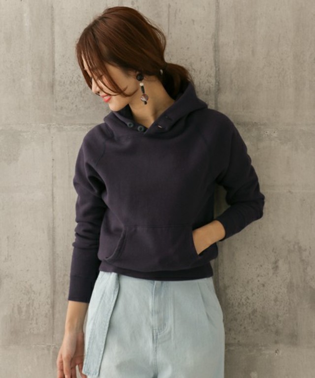URBAN RESEARCH DOORS WOMENS DOORS スウェットプルオーバーパーカー
