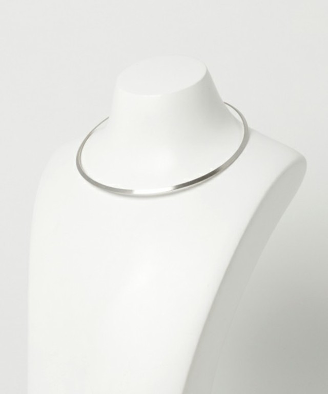 Ane Moneスリムネックバングル[ヘアライン]