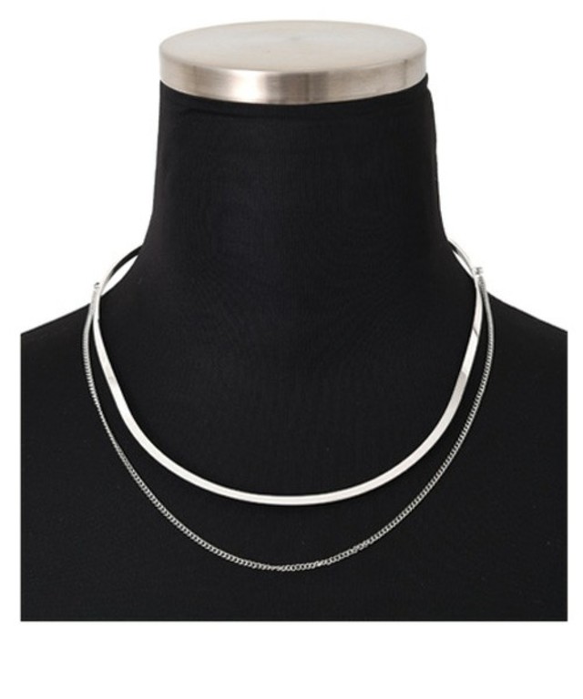 STYLE DELIチェーン付きメタルチョーカー