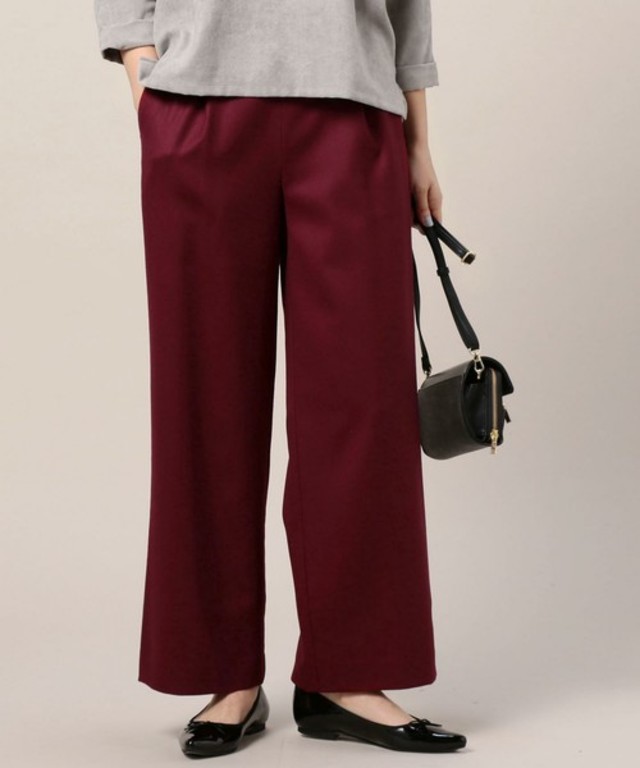 サキソニータックワイドパンツ