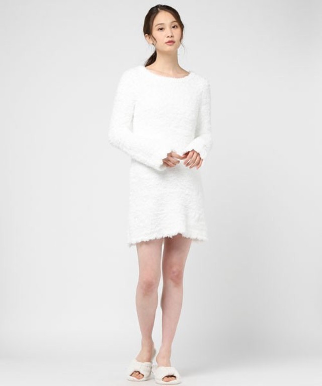 スカラップドレス