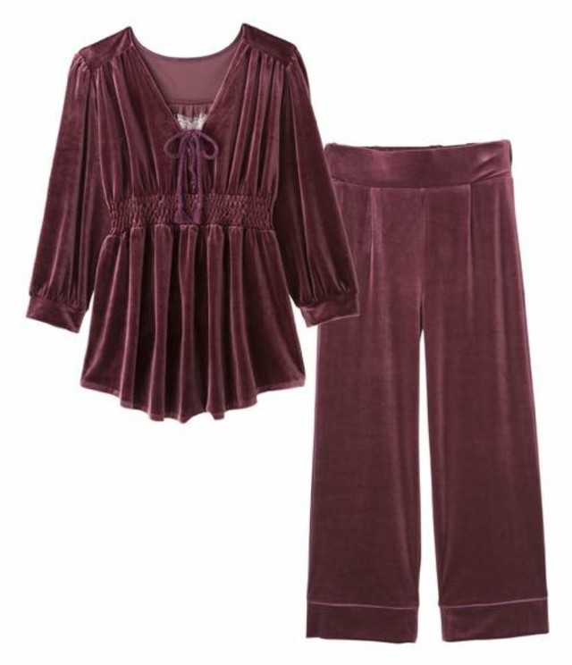 リュクスべロアパジャマ