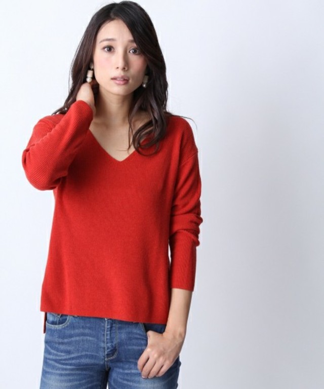 Anemia アゼＶ／Ｎカラバリプルオーバー