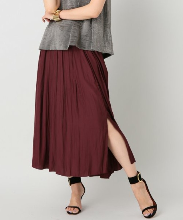 journal standard L'essage デシンスリットマキシスカート