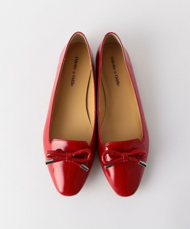 Odette e Odile チューブリボンシューズ