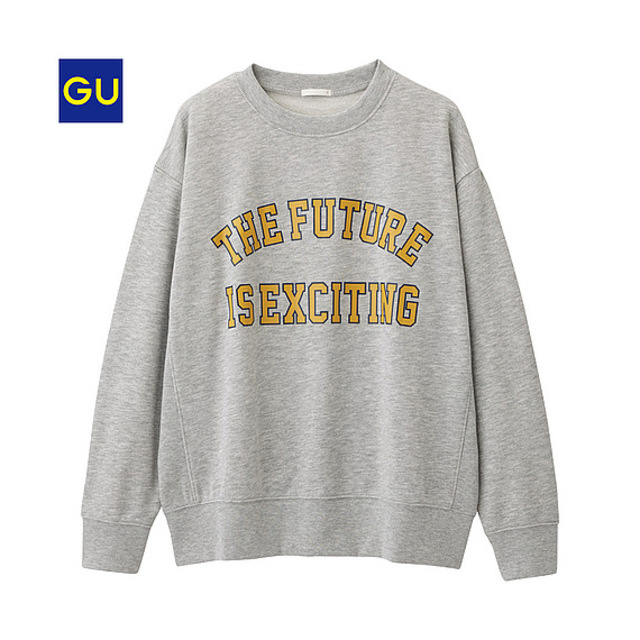 （GU）グラフィックスウェット（長袖）ＥＣ