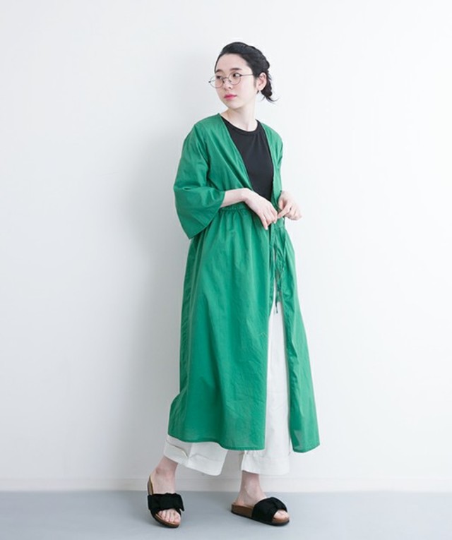 merlot　ラップリボンガウンワンピース