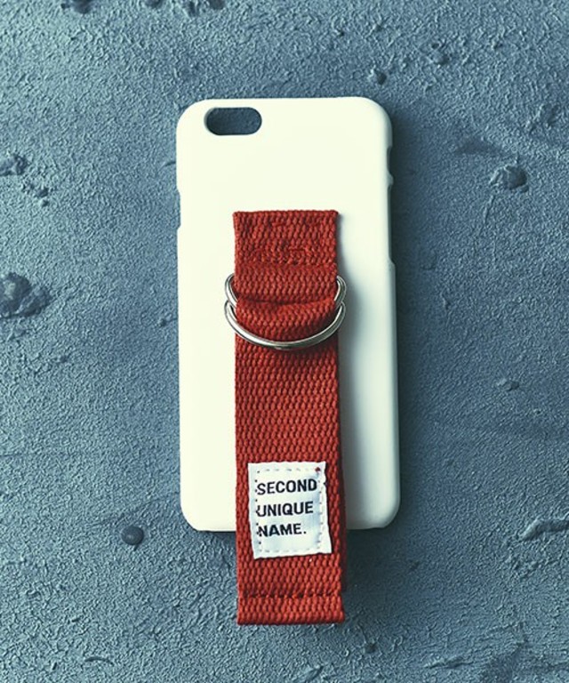 ハンドストラップ付アイフォンケースIPHONE6/6sケース