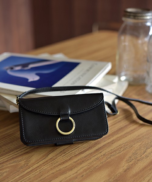 スマホケース付きお財布ショルダーバッグ