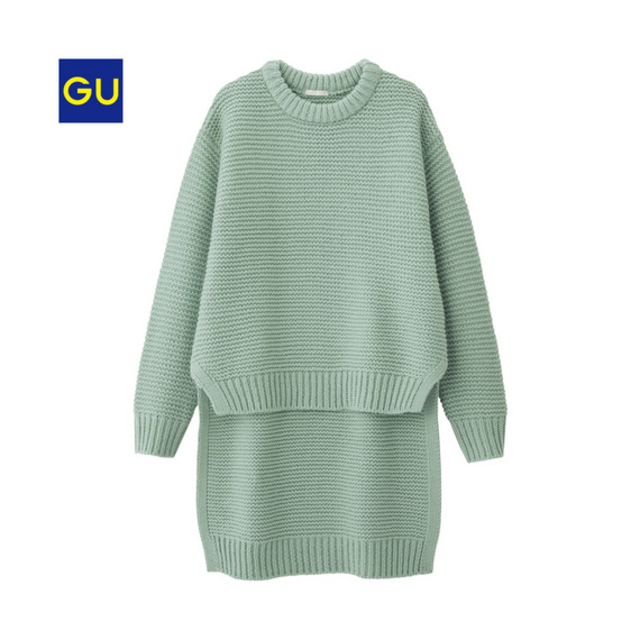 ステップドヘムセーター