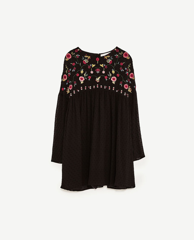 チュール刺繍オールインワン