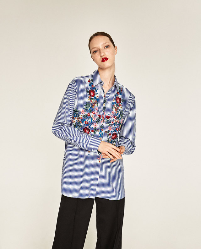 ポプリンシャツ