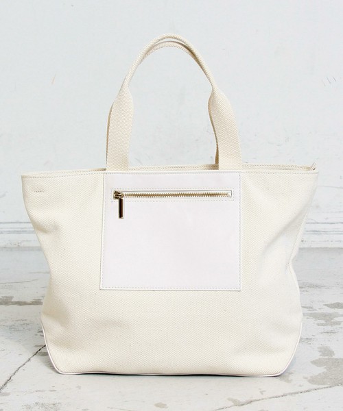 BEAUTY&YOUTH UNITED ARROWS / キャンバスコンビフロントポケットトート