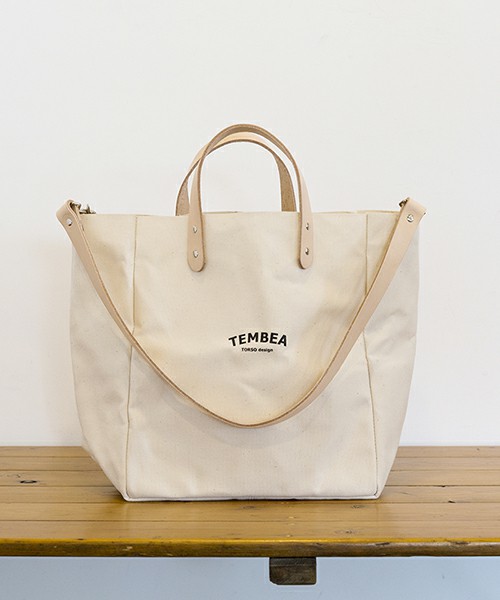 BEAMS WOMENこども ビームス TEMBEA / 別注 マザートート ロゴ