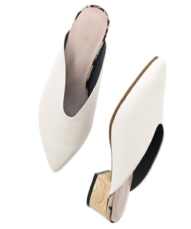 JELLY BEANS Vカットスリッパミュール