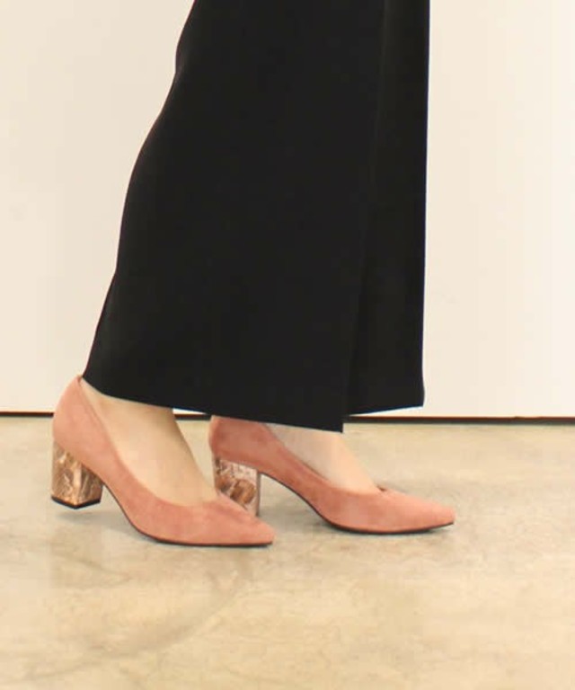 SESTO 太ヒールポインテッドトゥパンプス