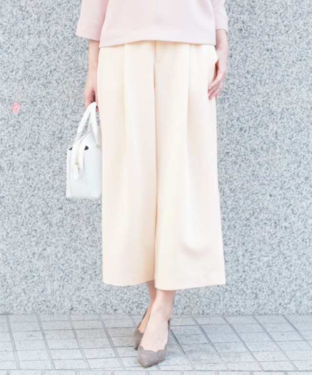 URBAN RESEARCH ROSSO ストレートガウチョパンツ